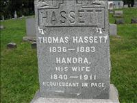 Hassett, Thomas and Hanora